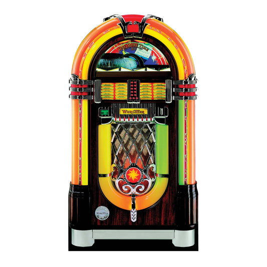 SC028 Juke Box Cardboard Cut Out Height 160cm