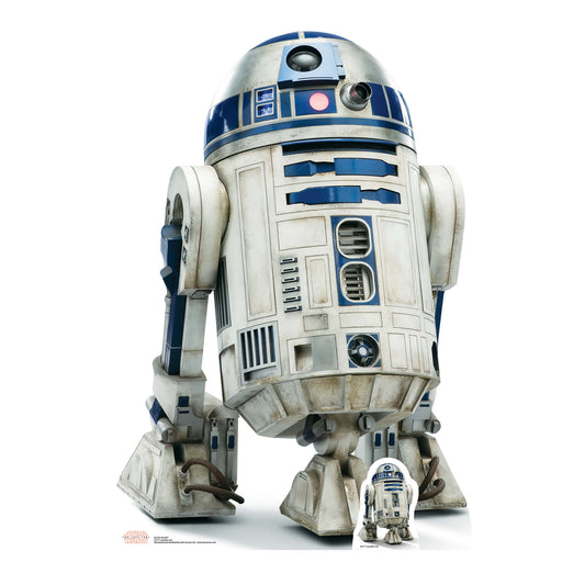 SC1077 R2-D2 (The Last Jedi) Cardboard Cut Out Height 97cm