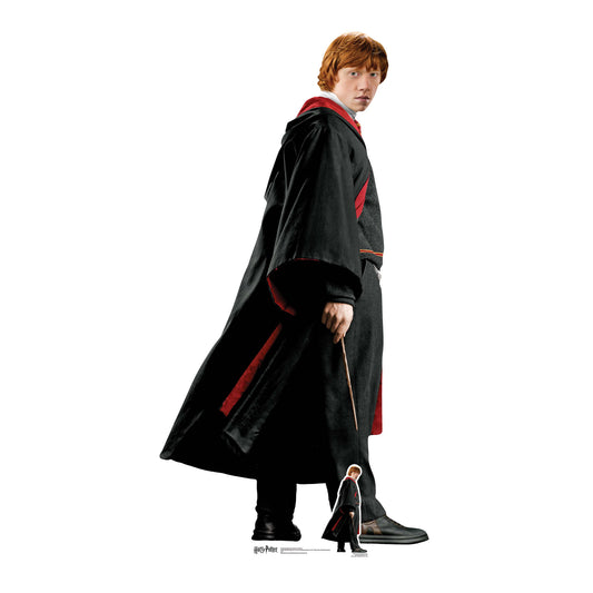 SC1086 Ron Weasley Hogwarts School of Witchcraft and Wizardry Uniform Cardboard Cut Out Height 176cm