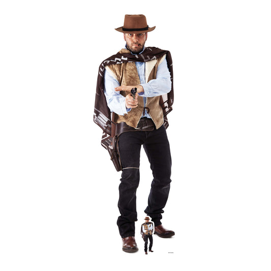 SC1117 Cowboy Cardboard Cut Out Height 178cm