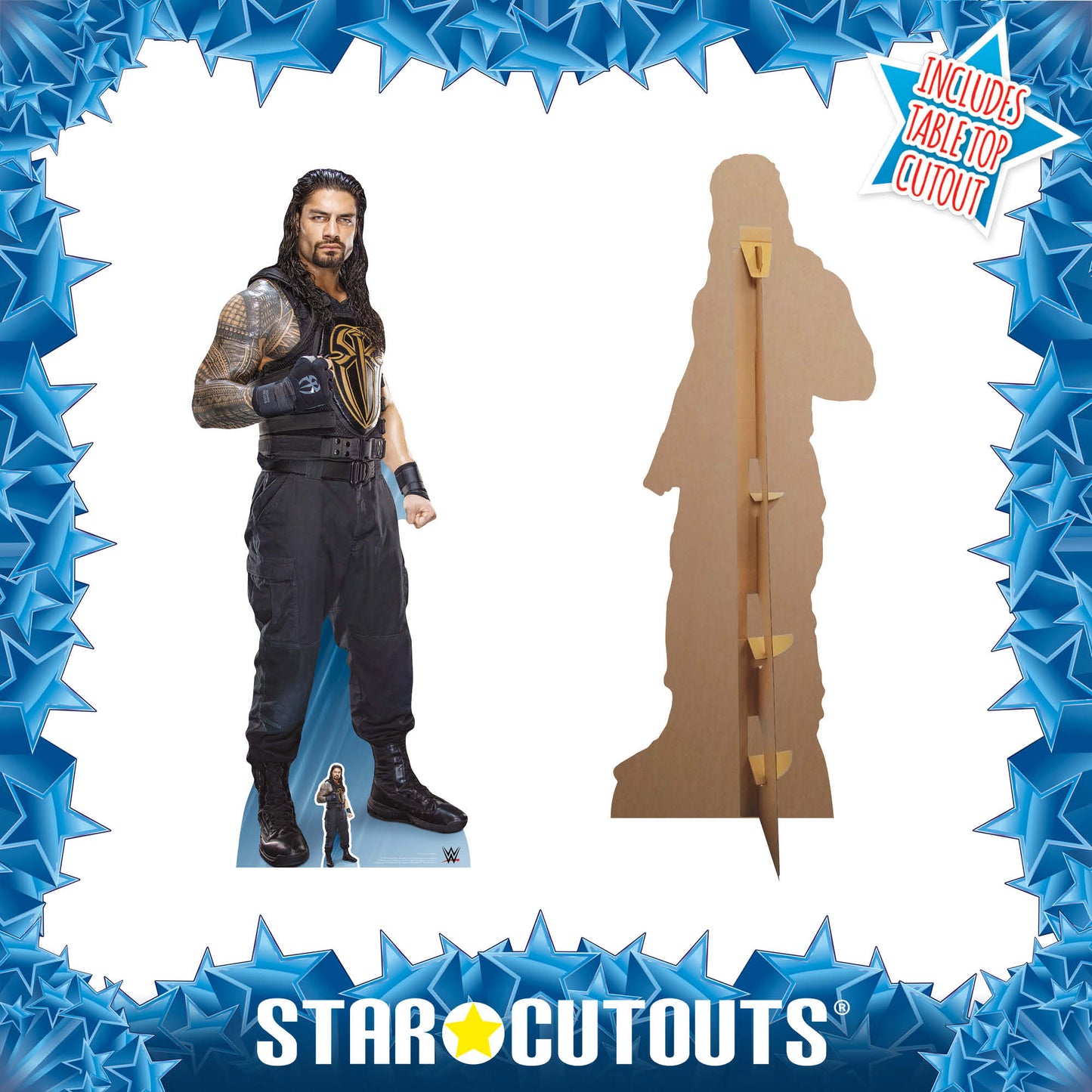 SC1123 Roman Reigns Cardboard Cut Out Height 189cm