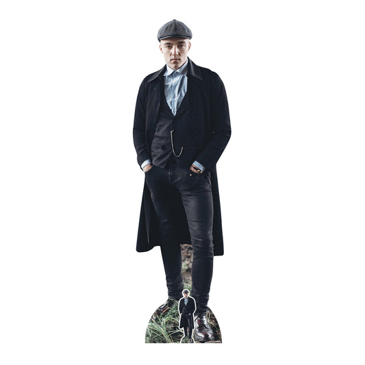SC1190 British 1920S Gangster Peaky Blinders Watch Chain Cardboard Cut Out Height 179cm