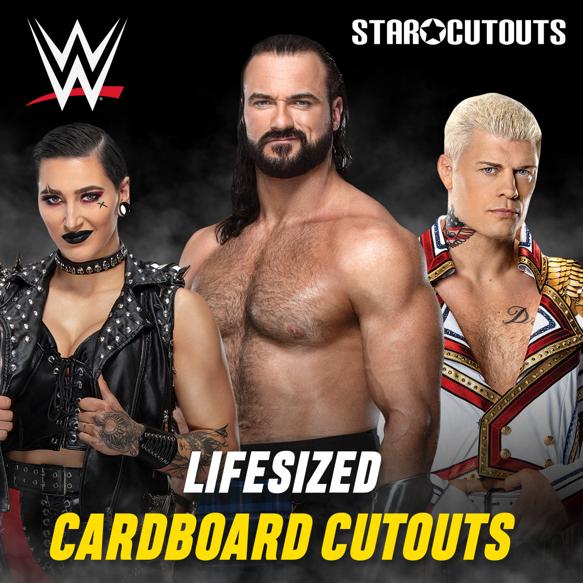 SC1249 WWE Bobby Lashley Cardboard Cut Out Height 190cm