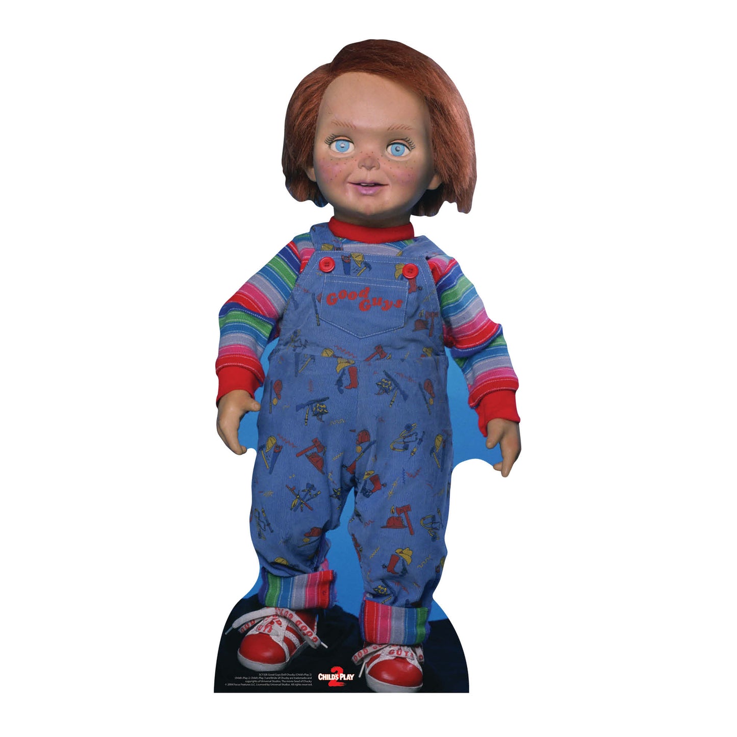 SC1326 Good Guys Doll Chucky Cardboard Cut Out Height 75cm - Star Cutouts