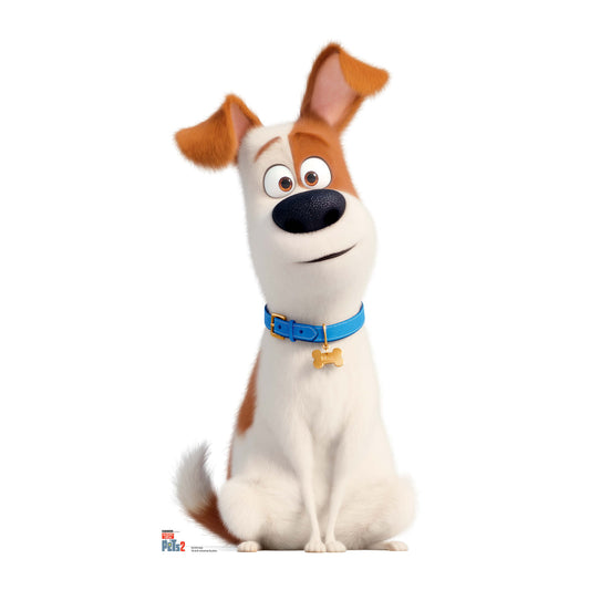 SC1373 Max Terrier Dog Secret Life of Pets Cardboard Cut Out Height 89cm