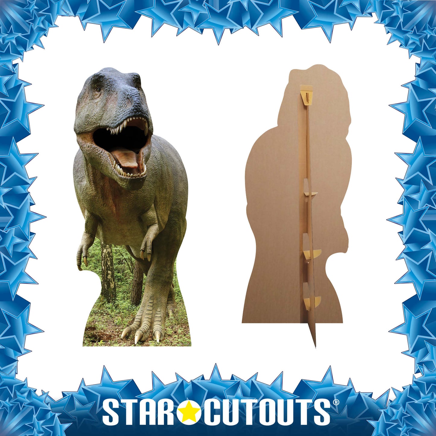 SC137 Tyrannosaurus Rex Cardboard Cut Out Height 186cm - Star Cutouts