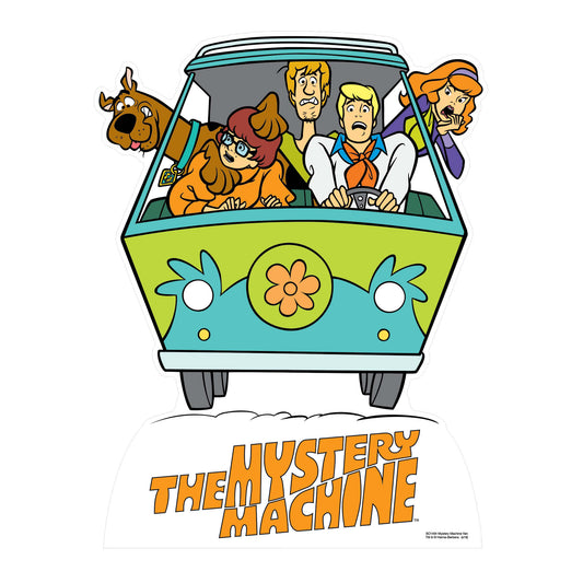 SC1404 Fred's Mystery Machine Van Scooby Doo Star Mini Cardboard Cut Out Height 93cm