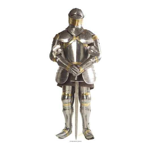 SC141 Knight in Shining Armour Cardboard Cut Out Height 186cm