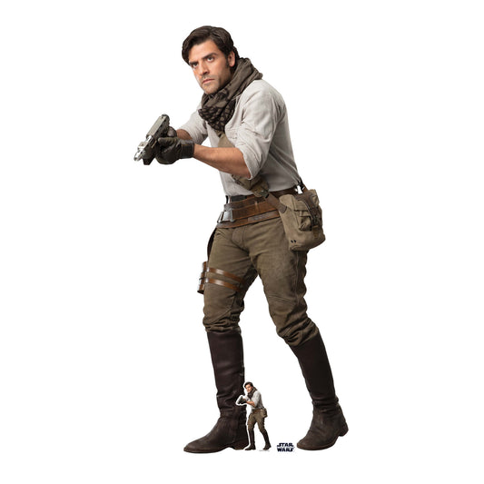 SC1434 Star Wars Poe (The Rise of Skywalker) Cardboard Cut Out Height 171cm