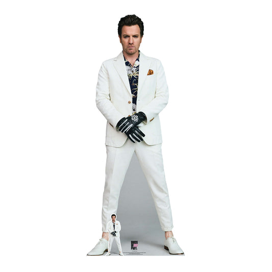 SC1514 Black Mask Ewan McGregor Birds of Prey Cardboard Cut Out Height 178cm - Star Cutouts