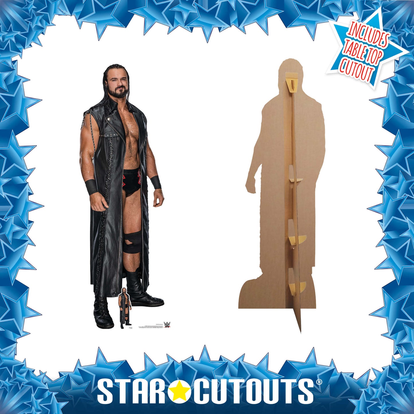 SC1598 Drew McIntyre Cardboard Cut Out Height 194cm