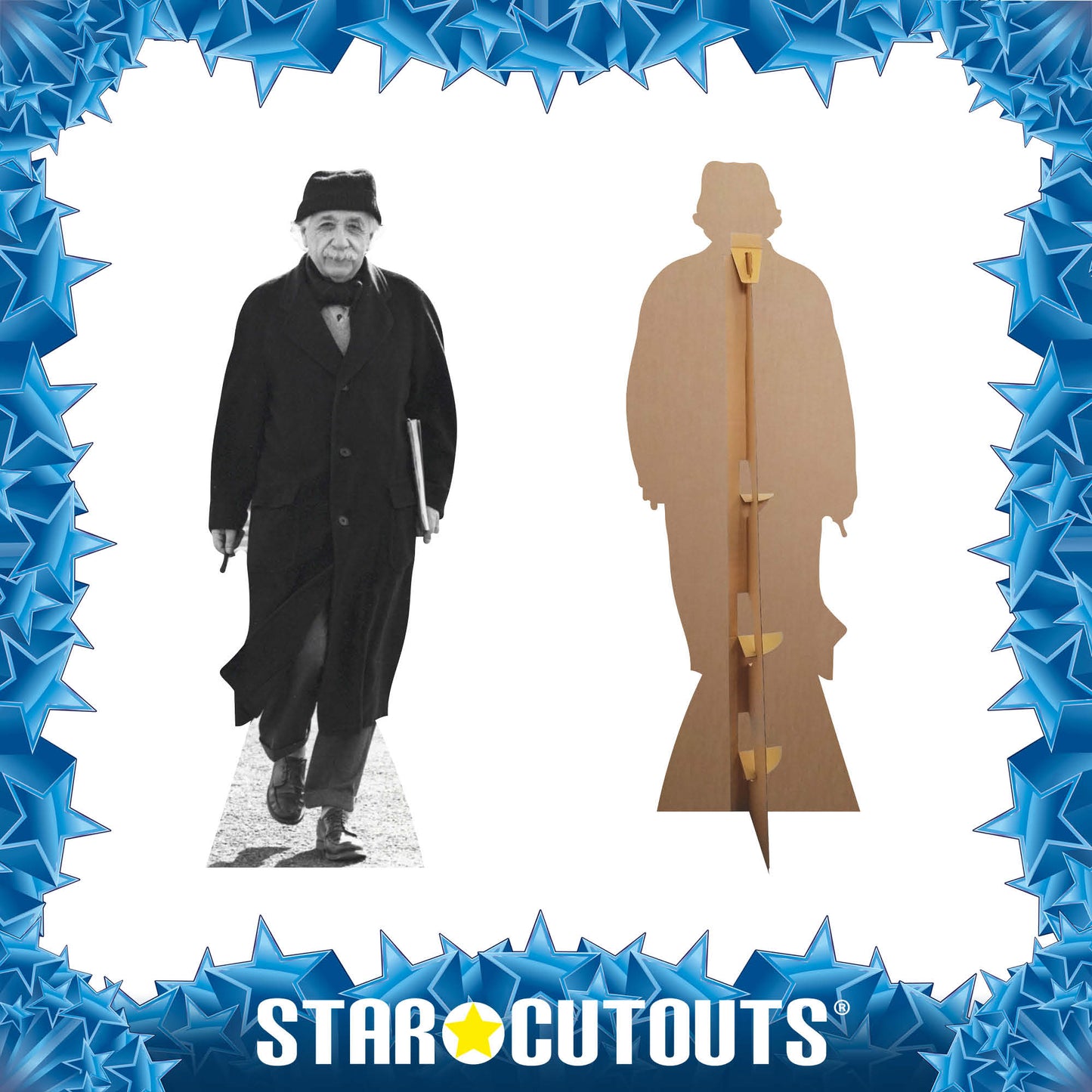 SC174 Albert Einstein Cardboard Cut Out Height 176cm