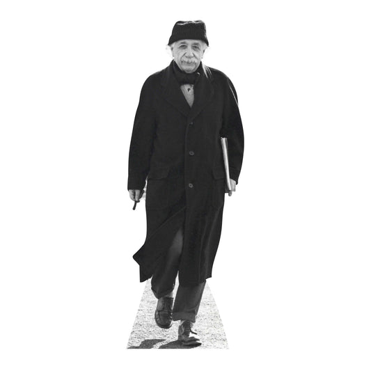 SC174 Albert Einstein Cardboard Cut Out Height 176cm