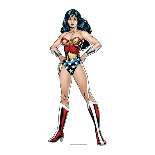 SC1957 Wonder Woman DC (Star Mini) Cardboard Cut Out Height 92cm