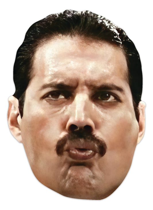 CM242 Freddie Mercury Mask CELEBRITY MASKS Single Face Mask