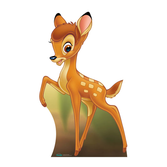 SC413 Bambi Cardboard Cut Out Height 120cm