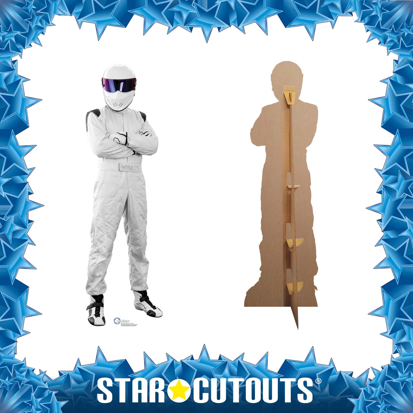 SC436 The Stig - NEW 2012 Cardboard Cut Out Height 188cm