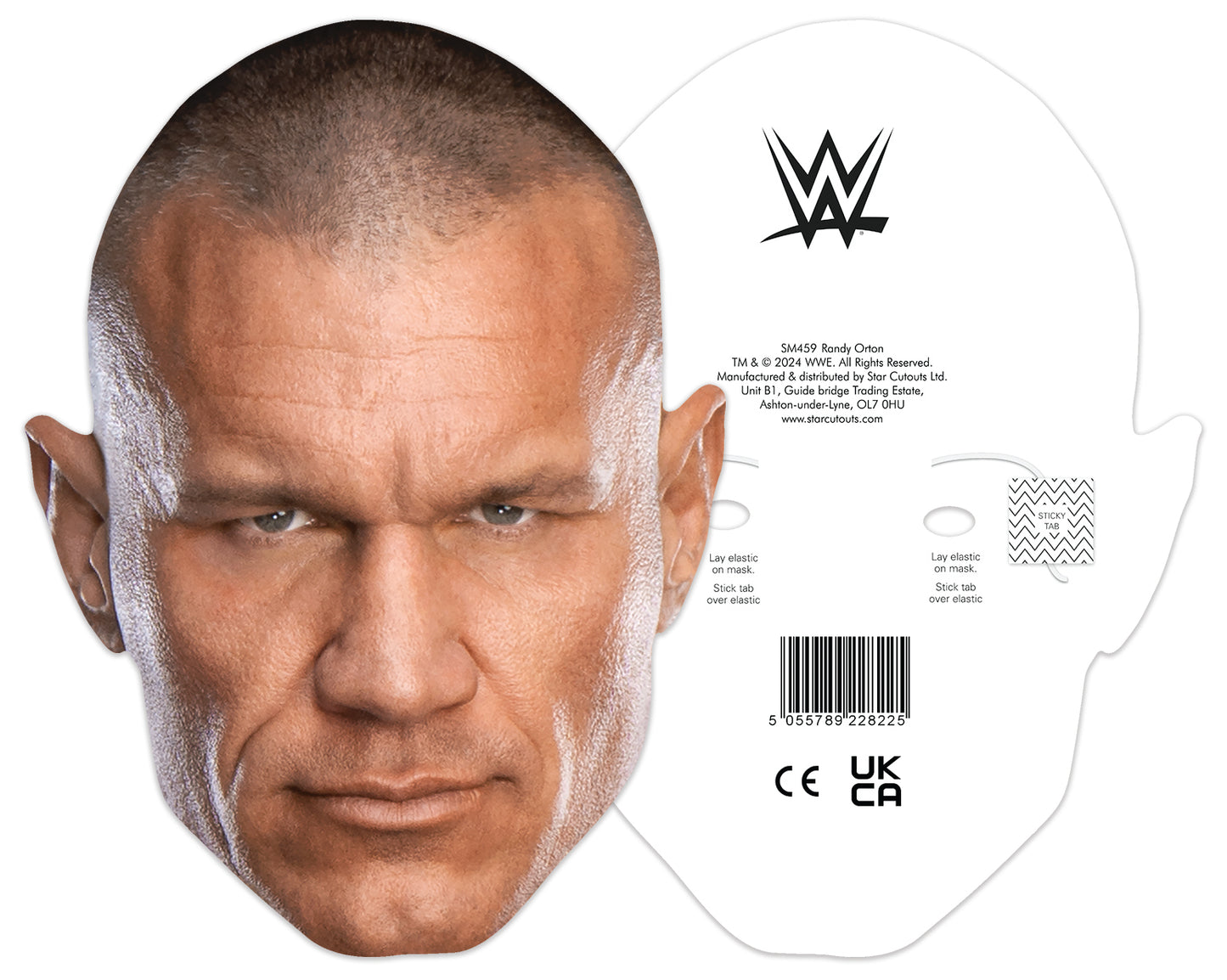 SM459 Randy Orton Mask WWE Single Face Mask