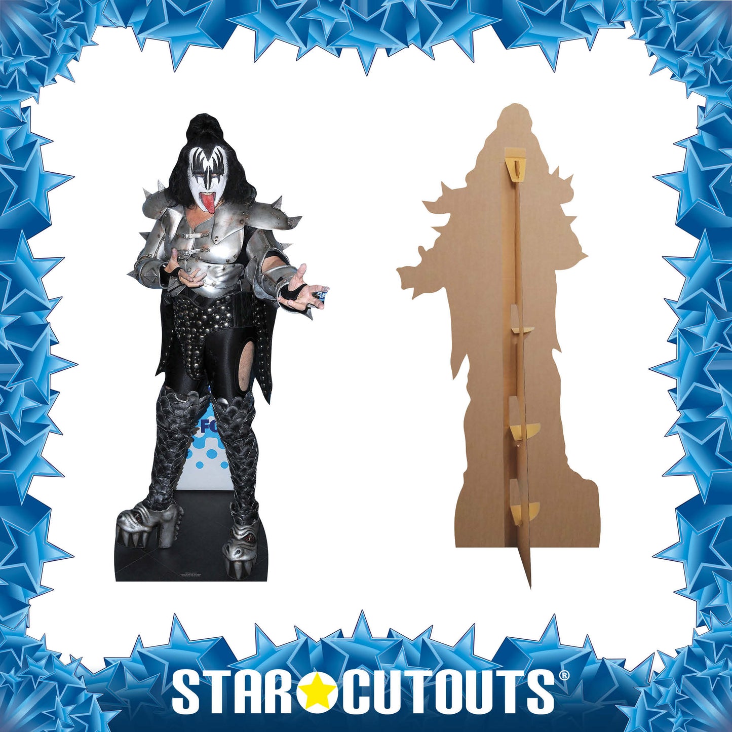 CS550 Gene Simmons Height 186cm Lifesize Cardboard Cutout