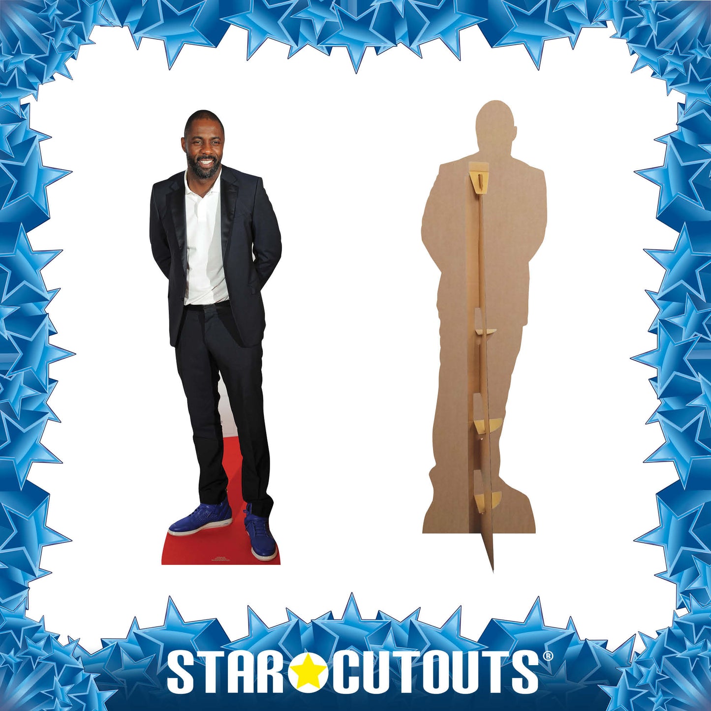 CS578 Idris Elba Height 189cm Lifesize Cardboard Cutout