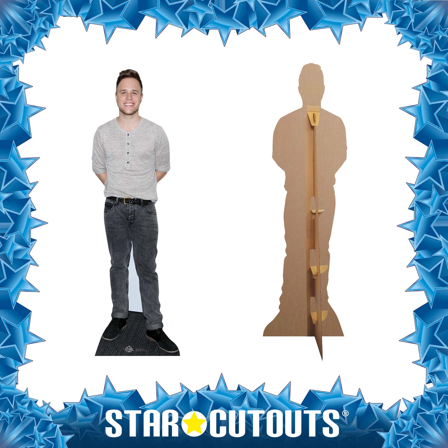 CS591 Olly Murs Height 177cm Lifesize Cardboard Cutout
