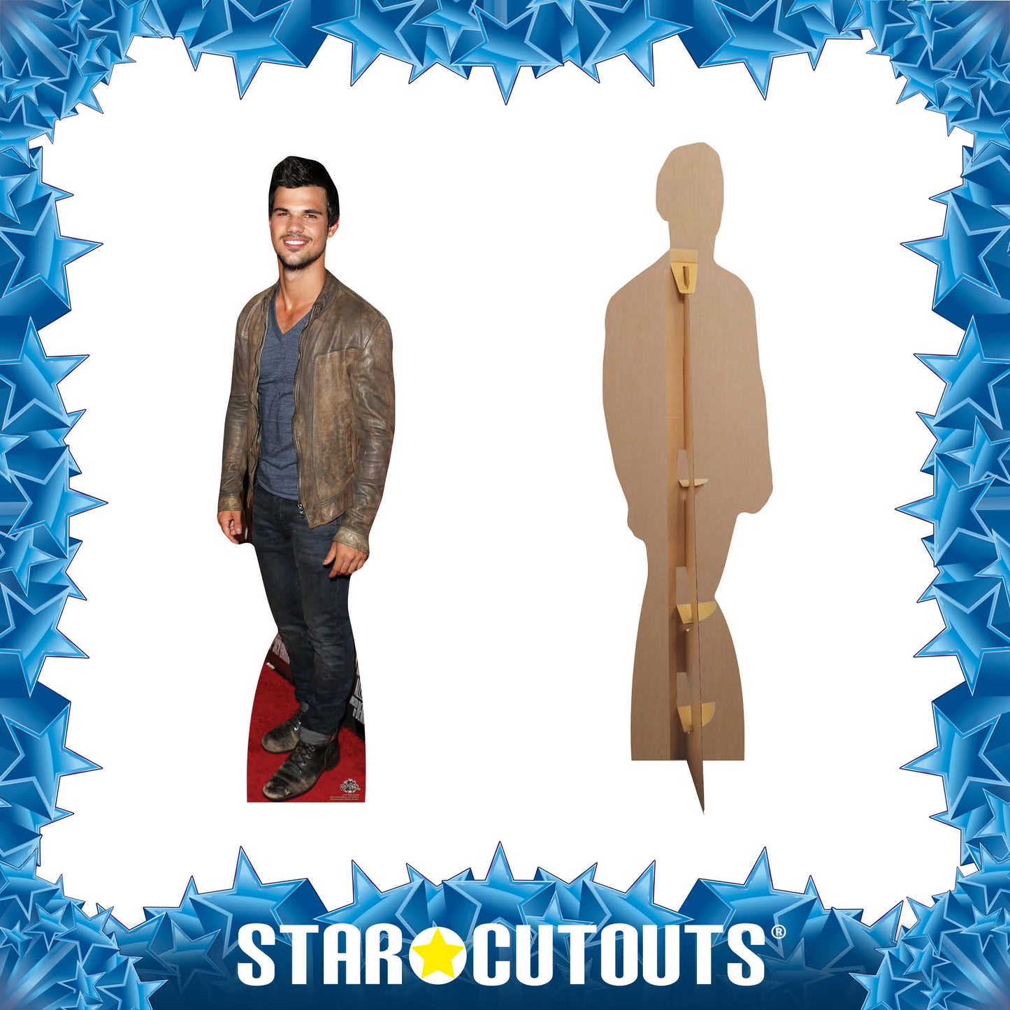 CS617 Taylor Lautner Height 178cm Lifesize Cardboard Cutout