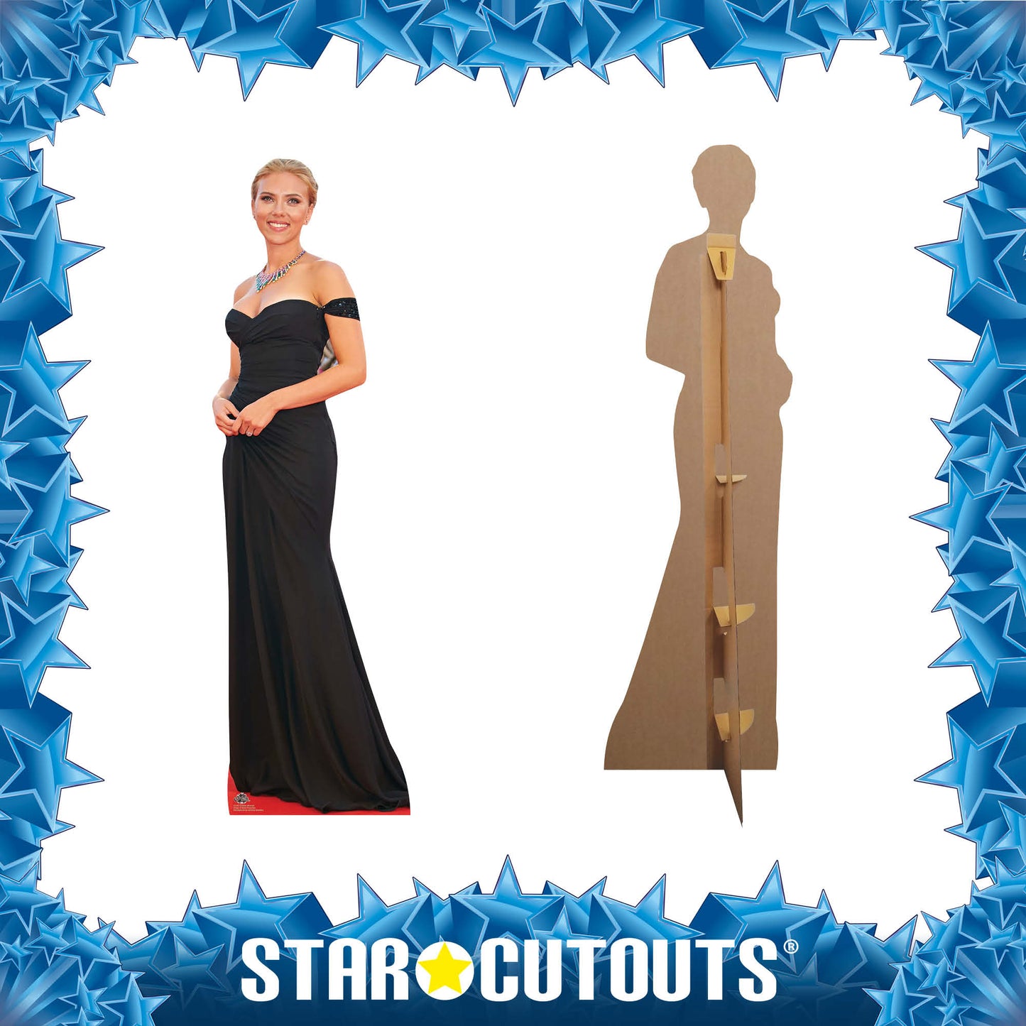 CS623 Scarlett Johanson Height 174cm Lifesize Cardboard Cutout