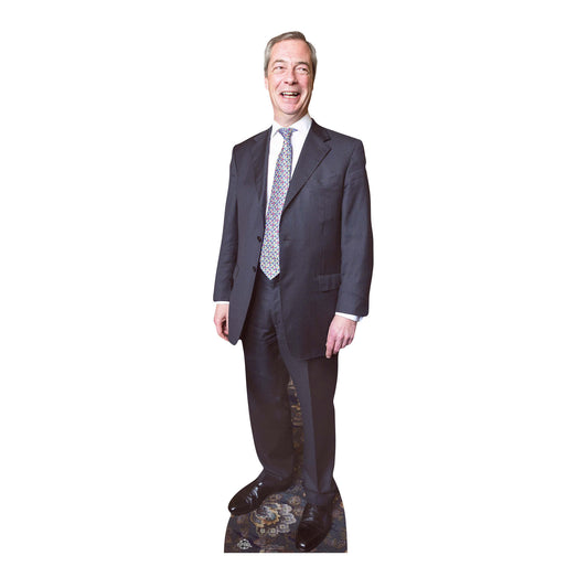 CS629 Nigel Farage Height 181cm Lifesize Cardboard Cutout