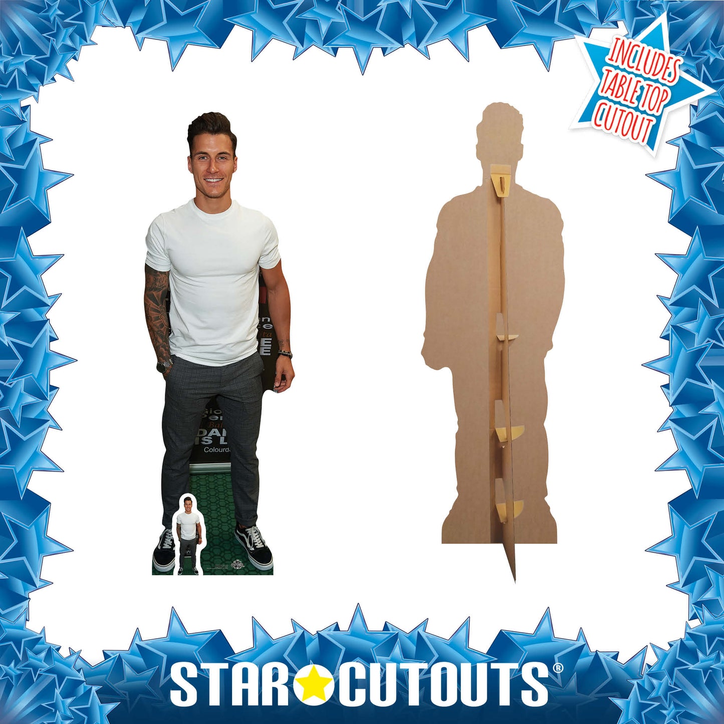 CS694 Strictly Gorka Marquez Height 176cm Lifesize Cardboard Cut Out With Mini