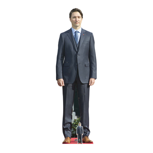 CS732 Justin Trudeau Height 188cm Lifesize Cardboard Cut Out With Mini