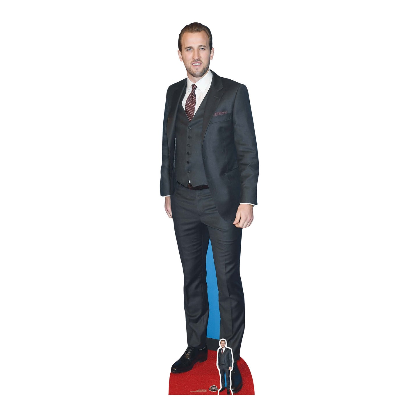 CS740 Harry Kane Footballer World Cup 2026 Height 187cm Lifesize Cardboard Cut Out With Mini
