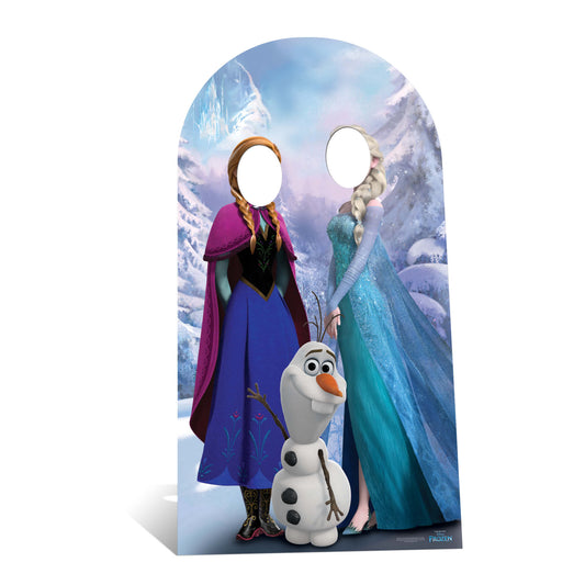 SC760 Frozen Stand-In Adult Size Cardboard Cut Out Height 188cm