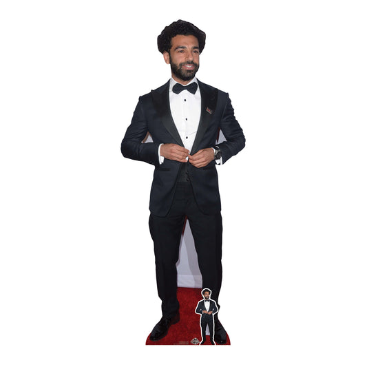 CS808 Mohamed Salah Footballer Height 177cm Lifesize Cardboard Cut Out With Mini