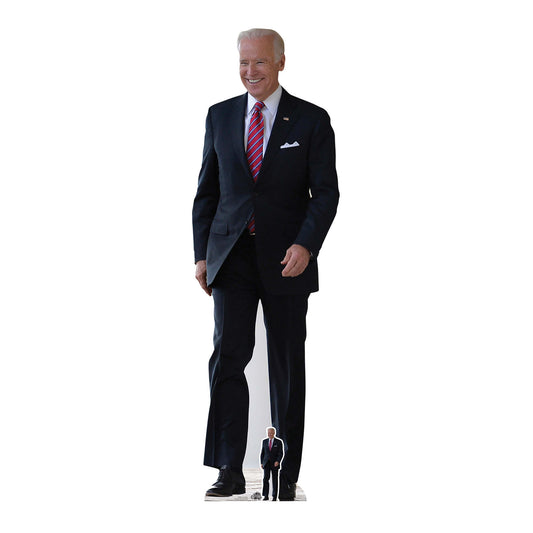 CS835 Joe Biden Height 183cm Lifesize Cardboard Cut Out With Mini