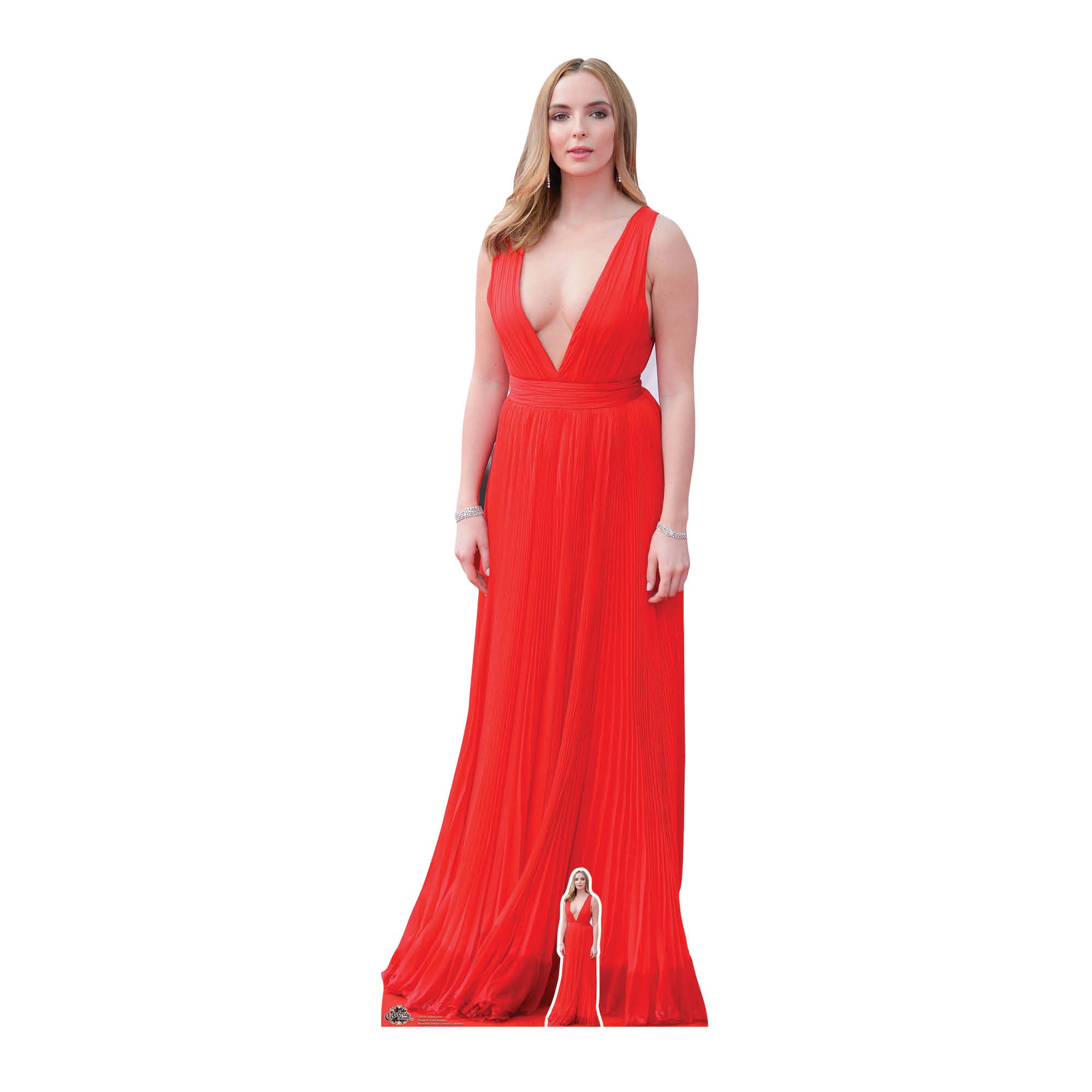 CS838 Jodie Comer Height 172cm Lifesize Cardboard Cut Out With Mini ...