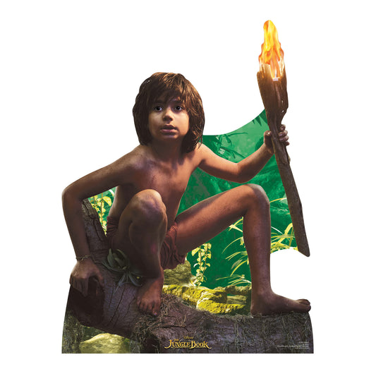 SC863 Mowgli (The Man Cub) Live Action Jungle Book Cardboard Cut Out Height 134cm