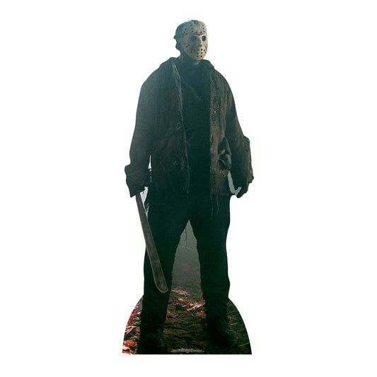 SC888 Jason Voorhees Friday the 13th Cardboard Cut Out Height 190cm