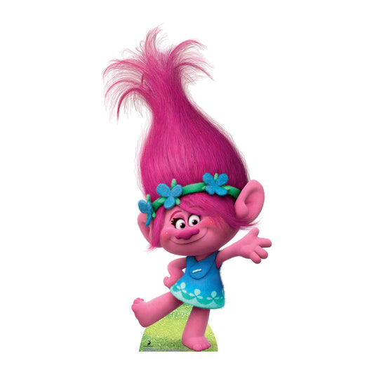 SC924 Princess Poppy Trolls Cardboard Cut Out Height 94cm