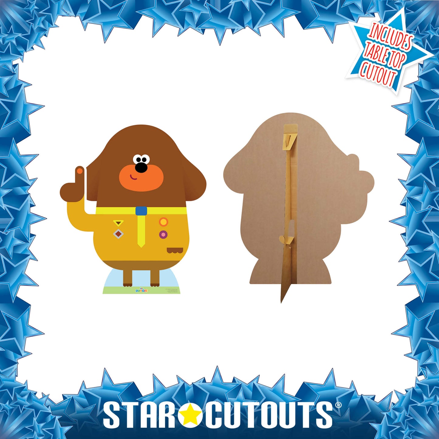 SC939 Hey Duggee & The Squirrels  Cardboard Cut Out Height 107cm