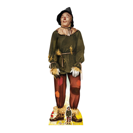 SC974 The Scarecrow from The Wizard of Oz Cardboard Cut Out Height 171cm