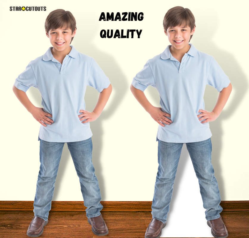 SCCUST3 Custom Cardboard Cut Out Pets/Small Children Maximum Height 90cm