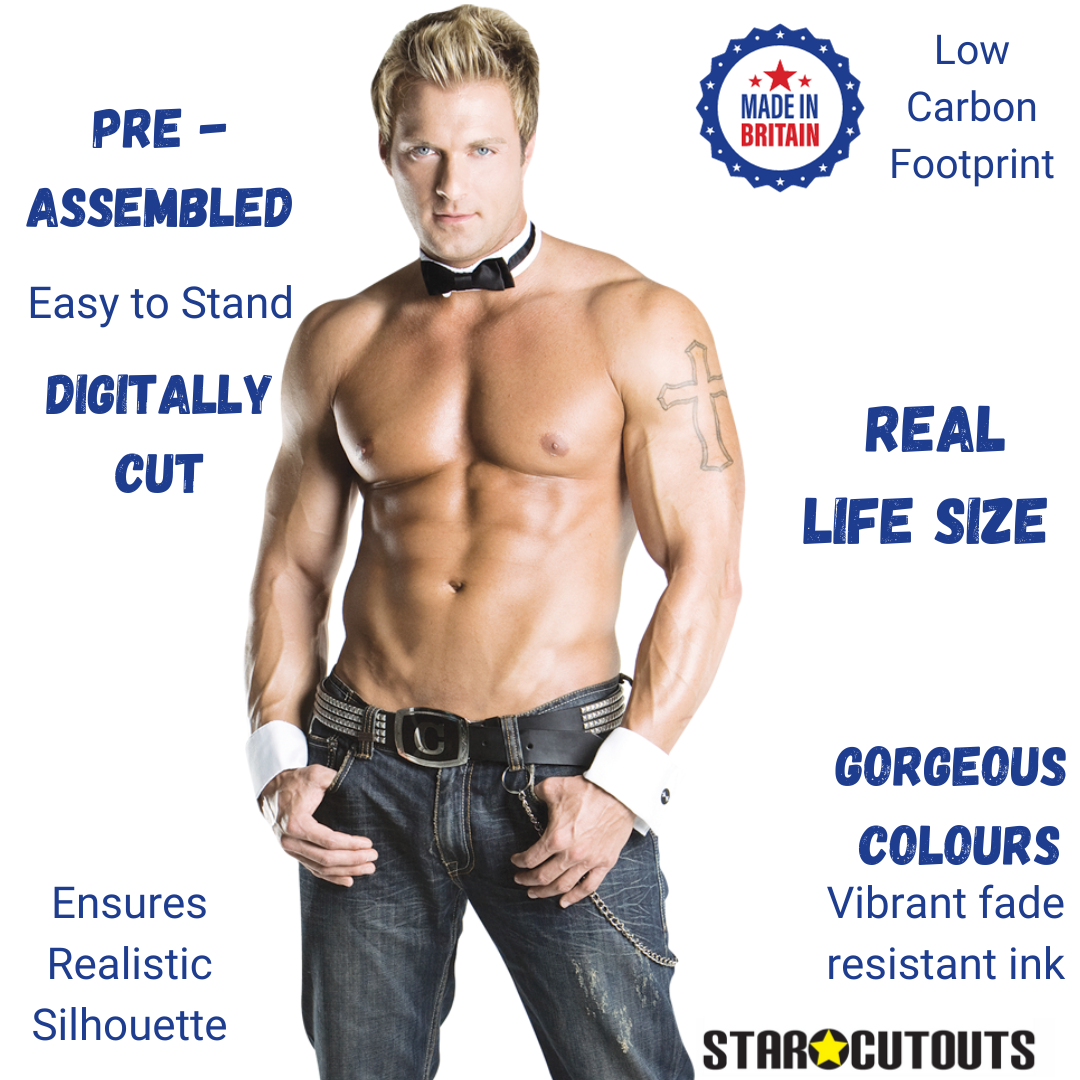 SC476 Billy  Cuff n Collar Cardboard Cut Out Height 187cm