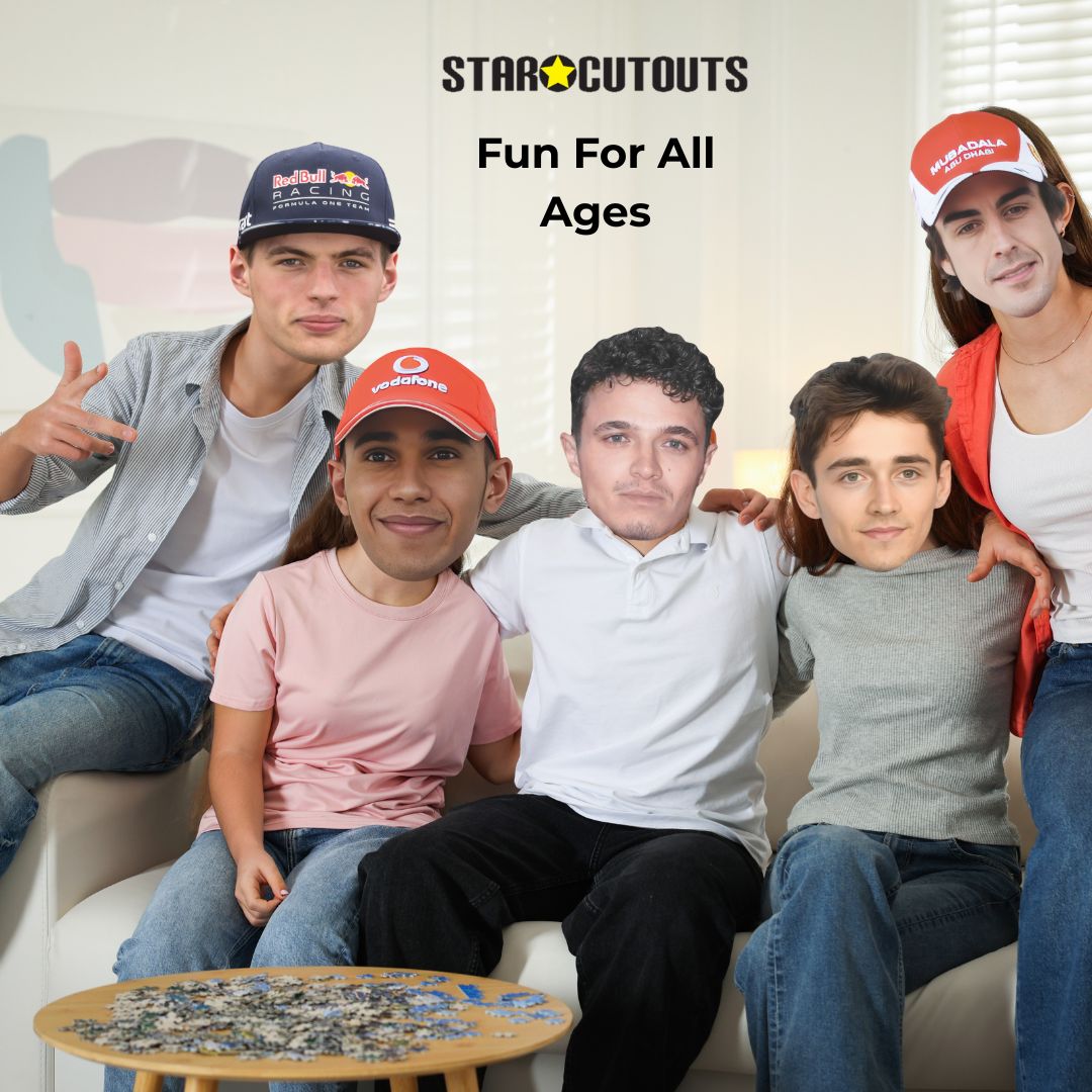 CMP22 Motor Racing Six Pack Includes :- Lando Norris, Max Verstappen, Charles LeClerc, Oscar Piastri, Lewis Hamilton & Fernando Alonso