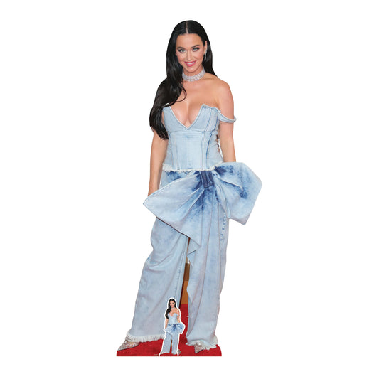 CS1103 Katy Perry Height 175cm Lifesize Cardboard Cut Out With Mini