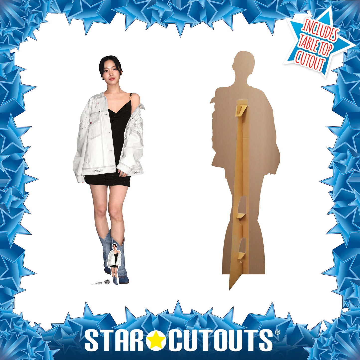 CS1146 Ryujin Height 165cm Lifesize Cardboard Cut Out With Mini