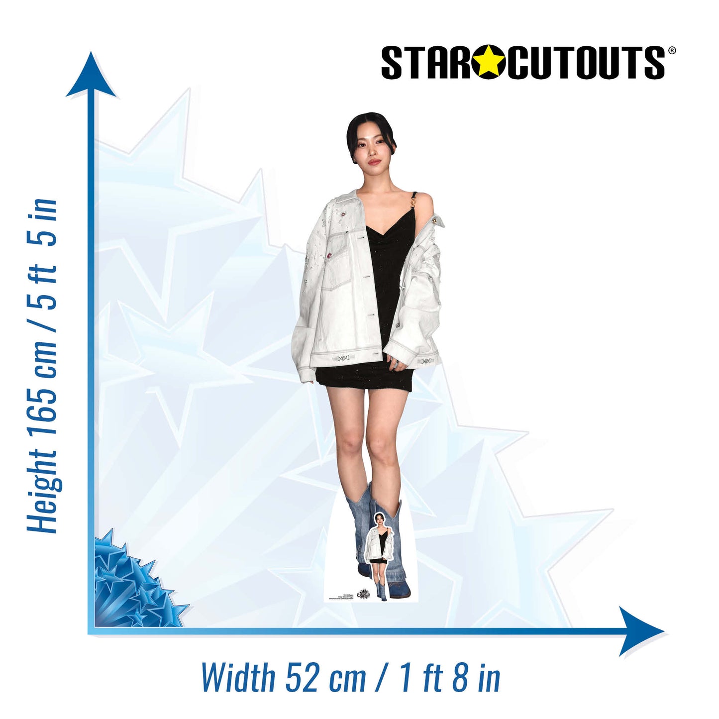 CS1146 Ryujin Height 165cm Lifesize Cardboard Cut Out With Mini