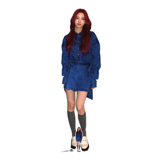 CS1148  Yuna Shin Yu-na Height 171cm Lifesize Cardboard Cut Out With Min
