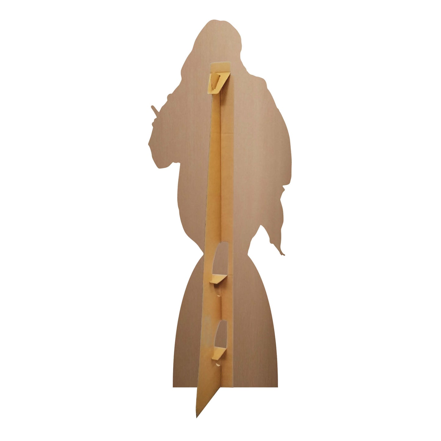 CS1262 B Eilish Smiling Peace Sign Cardboard Cut Out Height 162cm