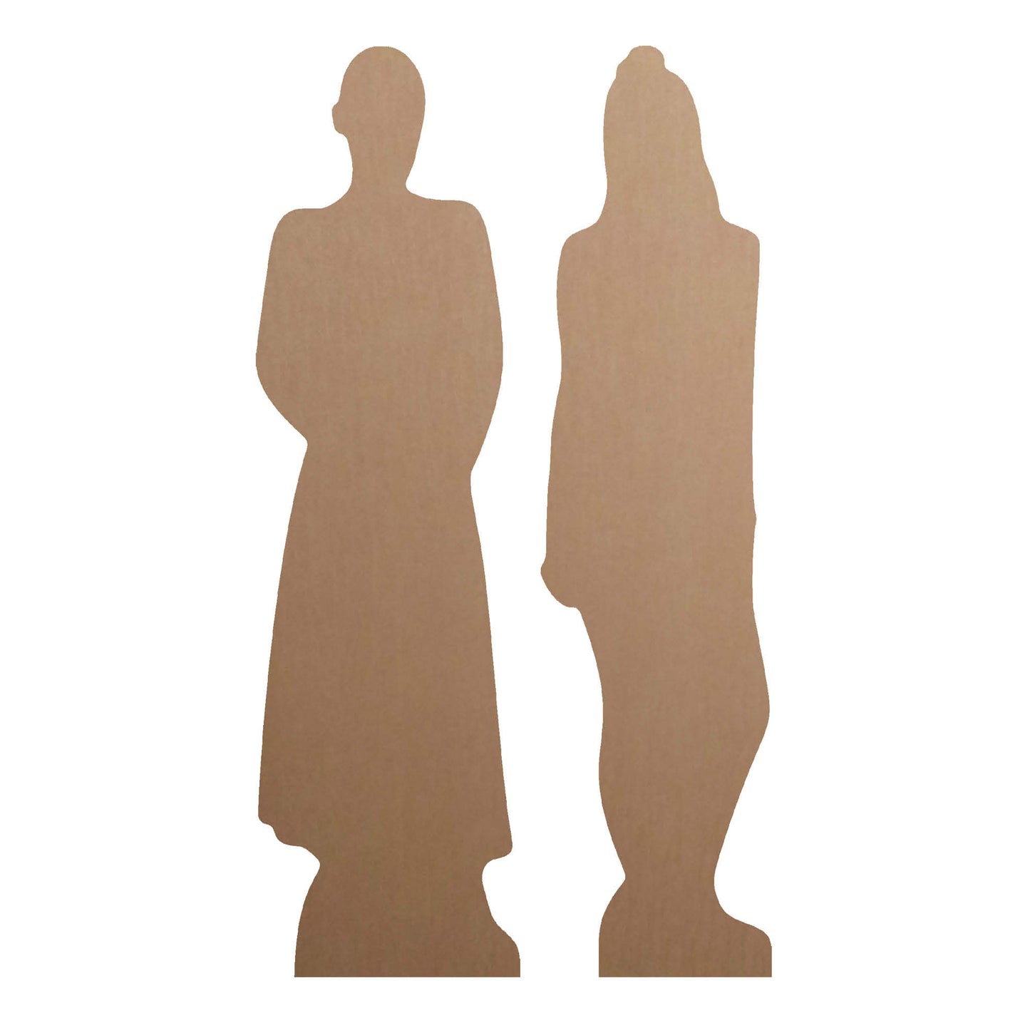 CS1360 Jennie Rose Black Pink Duo Shelf Top Pack Cardboard Cutouts Height 31cm