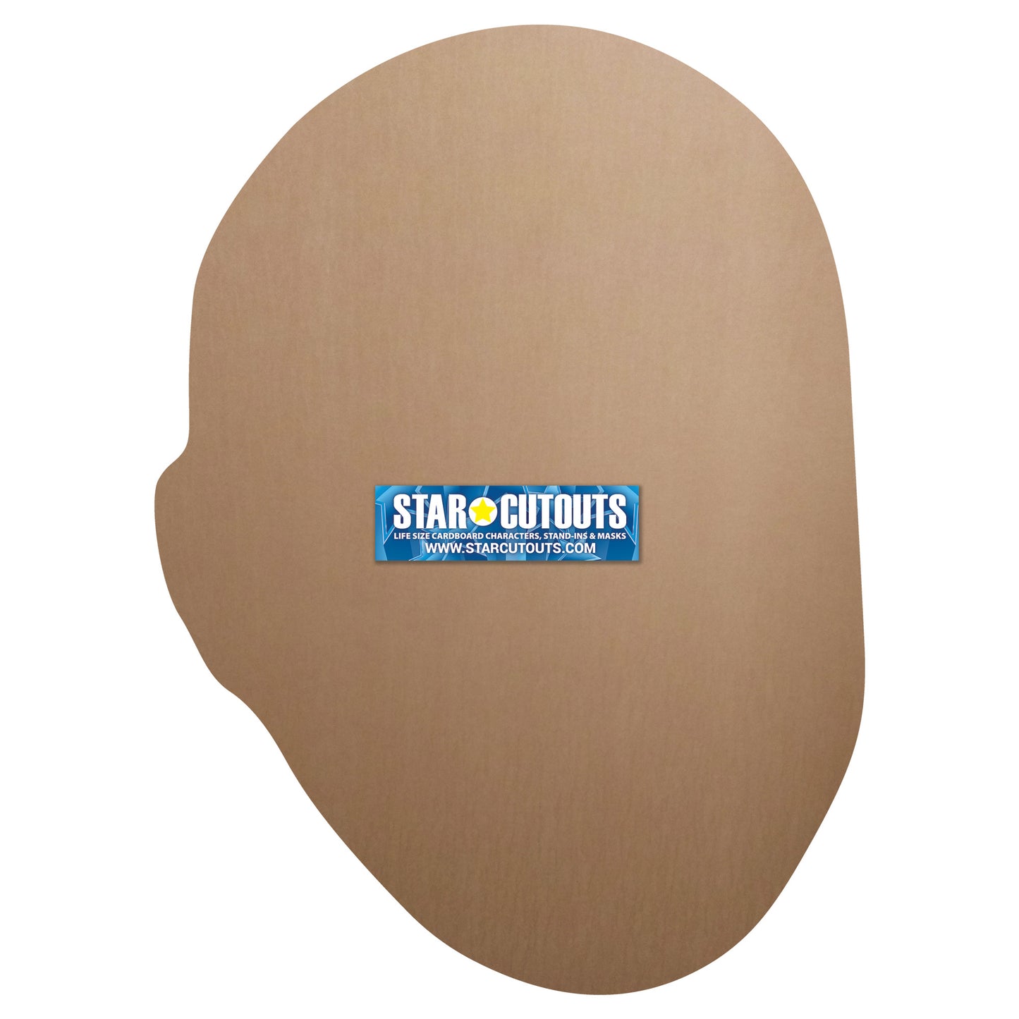 GH016 Arne Slot Giant Head Cardboard Cut Out Height 72cm